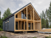 Дом по технологии O-frame 150 м² с открытой планировкой