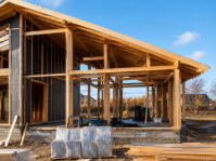 Каркасный дом O-frame 170 м² с панорамным остеклением