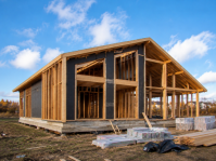 Каркасный дом O-frame 170 м² с панорамным остеклением