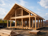 Строительство дома O-frame 190 м² для большой семьи