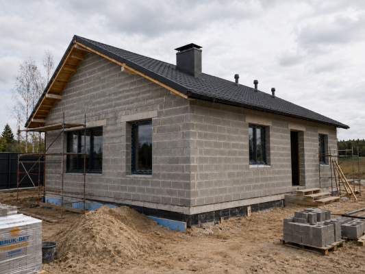 Современный дом 110 м² для загородной жизни